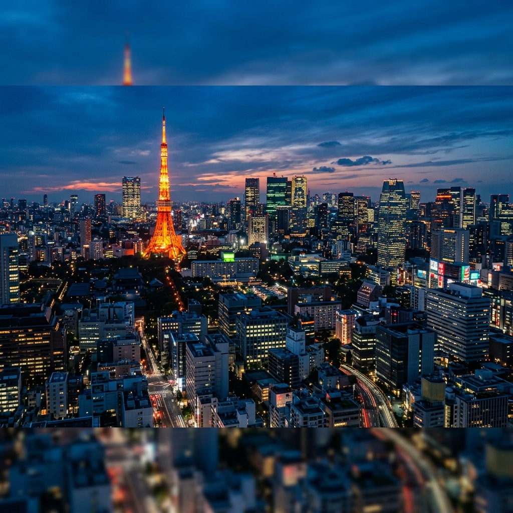 Tokyo Skyline & Traditions